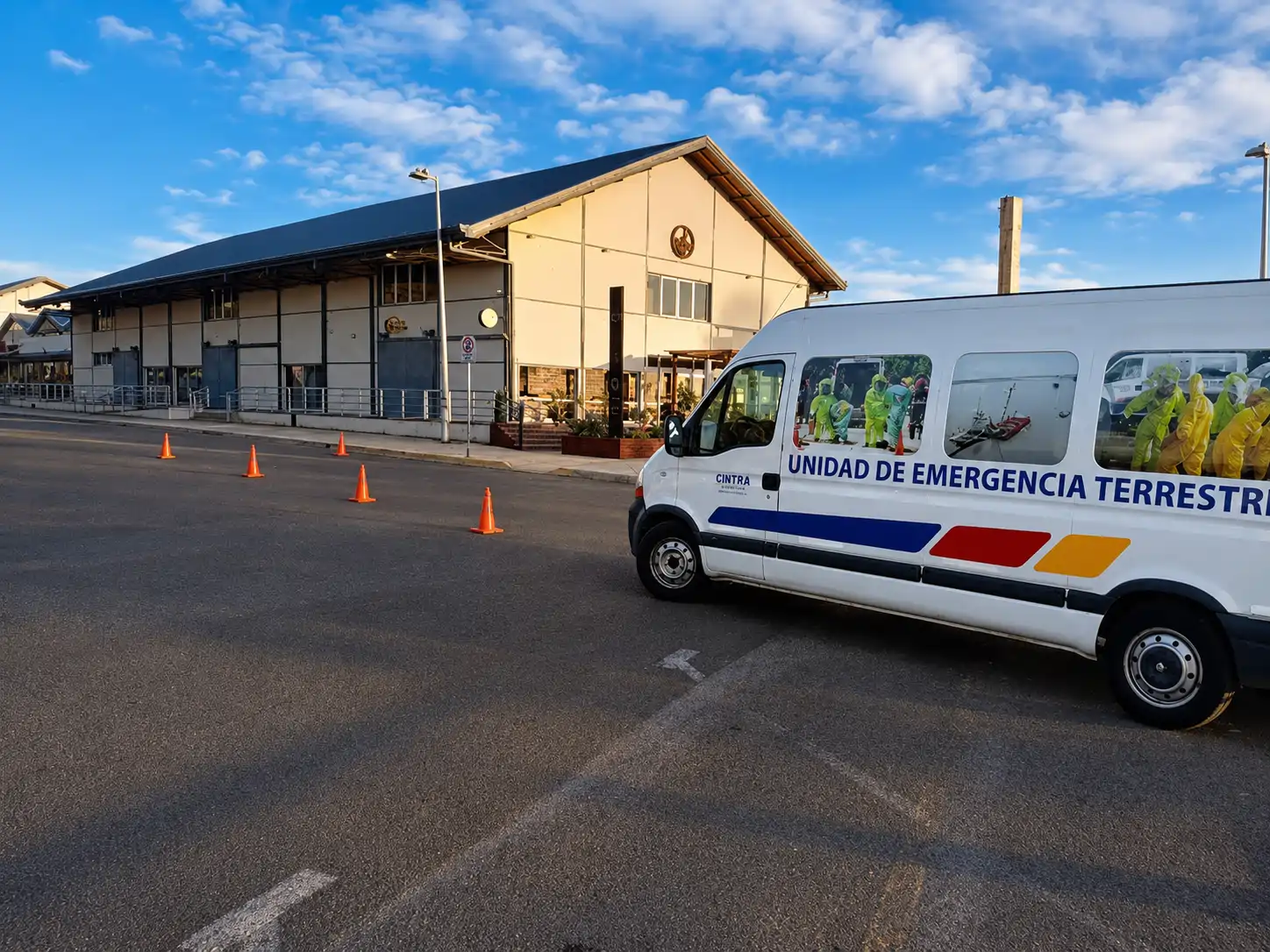 PLANACON · Terminales portuarias · Unidad de emergencia terrestre